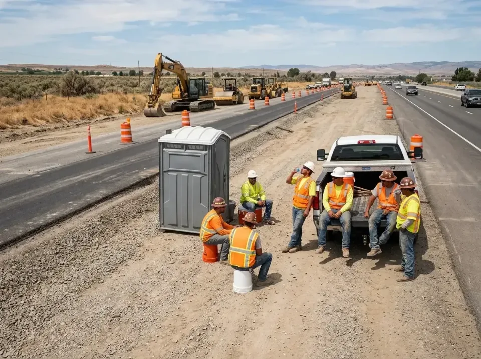 highway-road-construction-crew-007 — frequently asked questions, Porta Potty and Restroom Rentals in Byron, GA